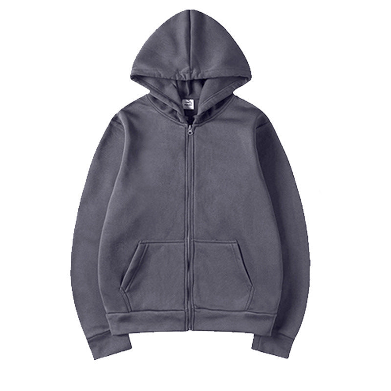 Enfärgad Brittisk-Amerikansk Zip Jacka