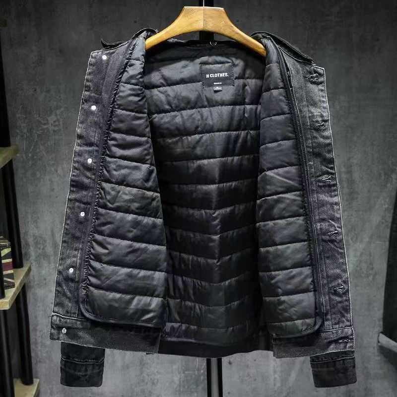 Bomull Denim Kappa - Lös & Avtagbar