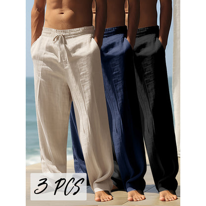 Sport Byxor 3-Pack - Andningsbar & Lös