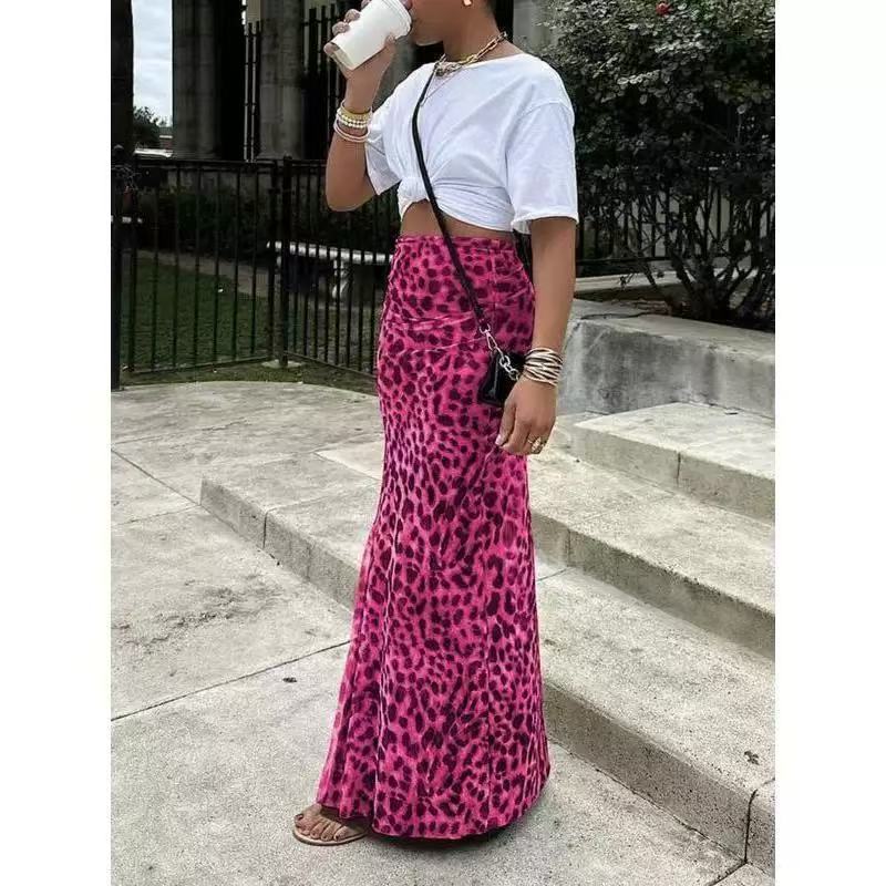 Leopard Kjol