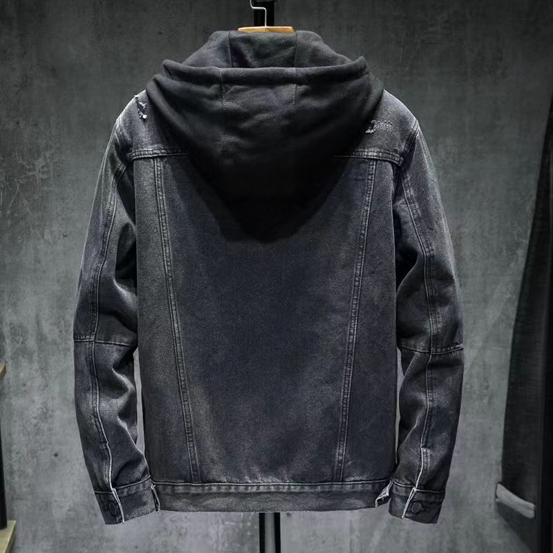 Bomull Denim Kappa - Lös & Avtagbar