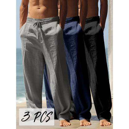 Sport Byxor 3-Pack - Andningsbar & Lös