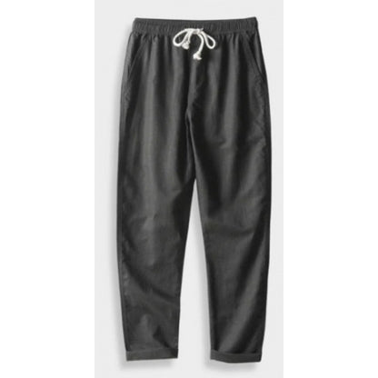Cotton Linen Byxor - Mångsidig & Slim