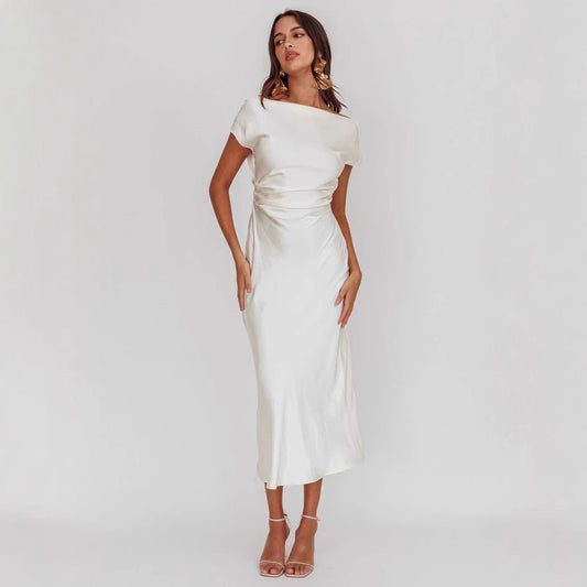 Elegant Festklänning - Off-Shoulder