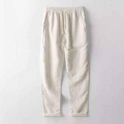Cotton Linen Byxor - Mångsidig & Slim
